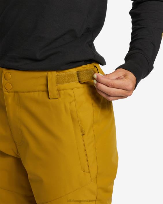 a/div malla soojustusega lumepüksid naised värske sammal D28T2551 Billabong