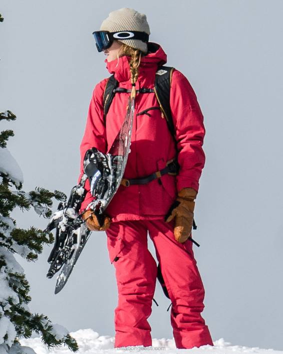 a/div nela 15k soojustusega lumepüksid naised helepunane D28T2559 Billabong