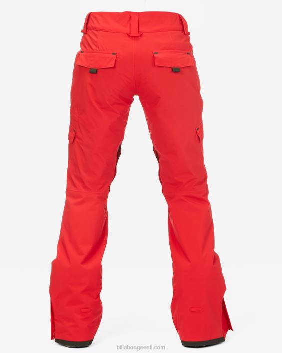 a/div nela 15k soojustusega lumepüksid naised helepunane D28T2559 Billabong