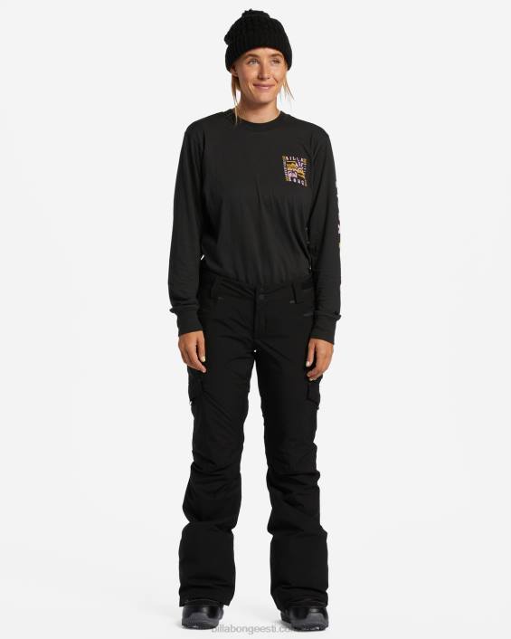 a/div nela 15k soojustusega lumepüksid naised must D28T2558 Billabong