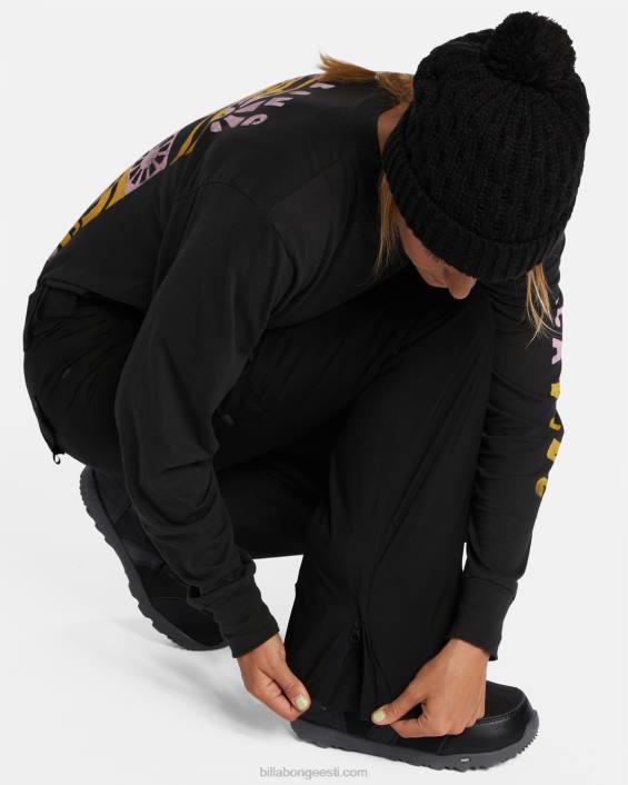 a/div nela 15k soojustusega lumepüksid naised must D28T2558 Billabong