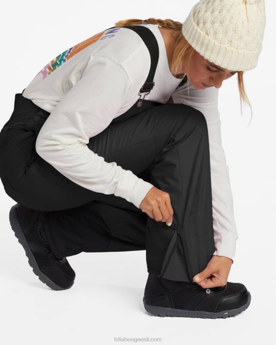 a/div riva 10k isoleeritud rinnatükiga lumepüksid naised must D28T2563 Billabong