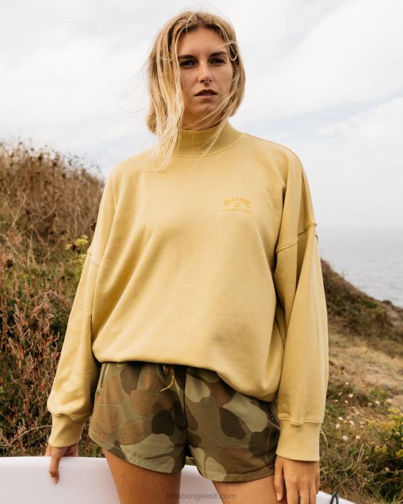 a/div canyon pilkupüüdva kaelusega dressipluus naised kõrbes salvei D28T2243 Billabong