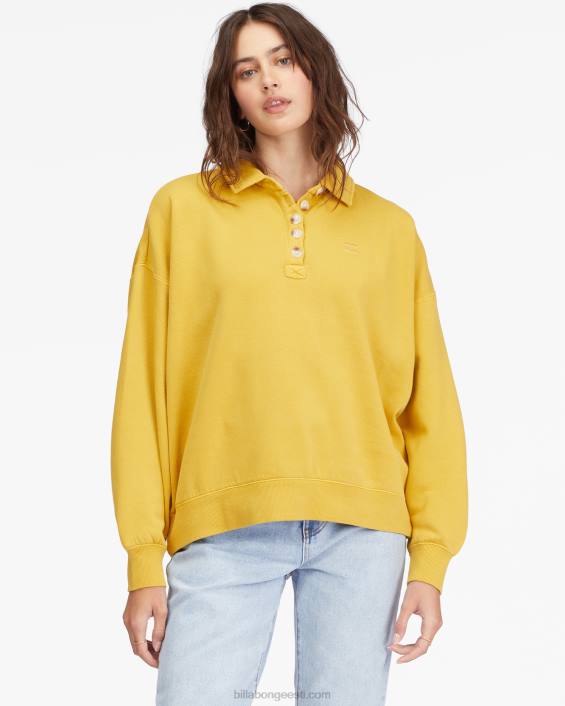 kaotatud aja pullover dressipluus naised kuldne puudutus D28T2259 Billabong