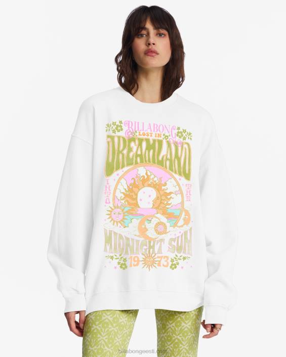 sõita ülisuure kaelusega dressipluusis naised soola kristall D28T1967 Billabong