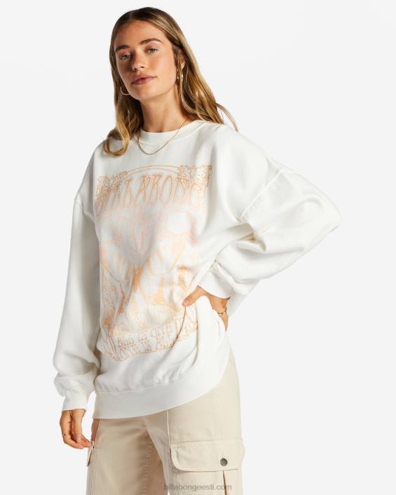 sõita ülisuure kaelusega dressipluusis naised soola kristall D28T2053 Billabong