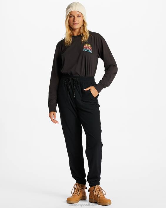a/div canyon jogger dressipüksid naised must D28T2065 Billabong