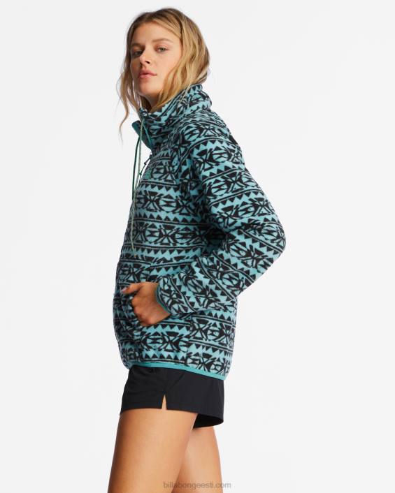 tõmblukuga näidiskaelus fliis naised laguun D28T2125 Billabong