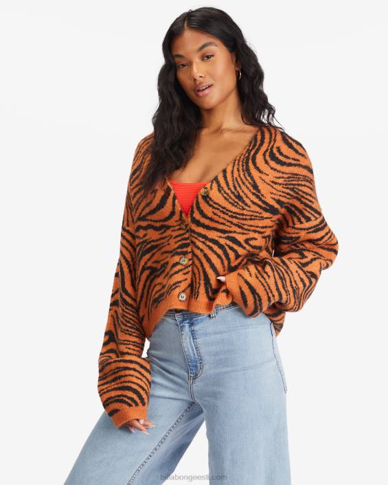 metsik ühe kärbitud kampsun kampsun naised kõrbesavi D28T2245 Billabong