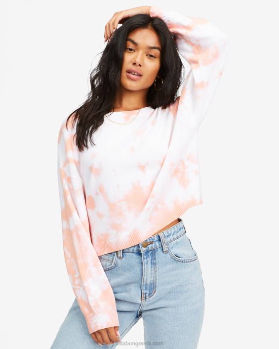 päikese all Crewneck kampsun naised melon D28T2328 Billabong