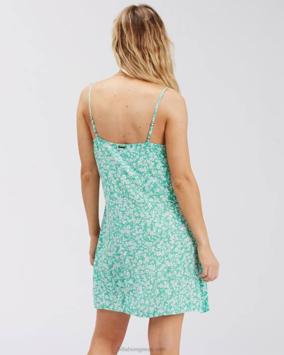 hommikune kerge minikleit naised troopiline roheline D28T2376 Billabong