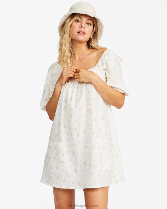 kaldal babydoll minikleit naised loomulik D28T2363 Billabong