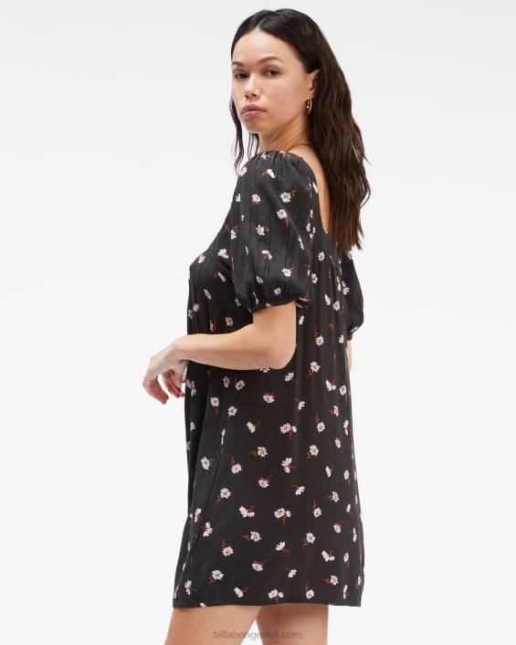 lahe pool babydoll kleit naised maha must D28T2356 Billabong