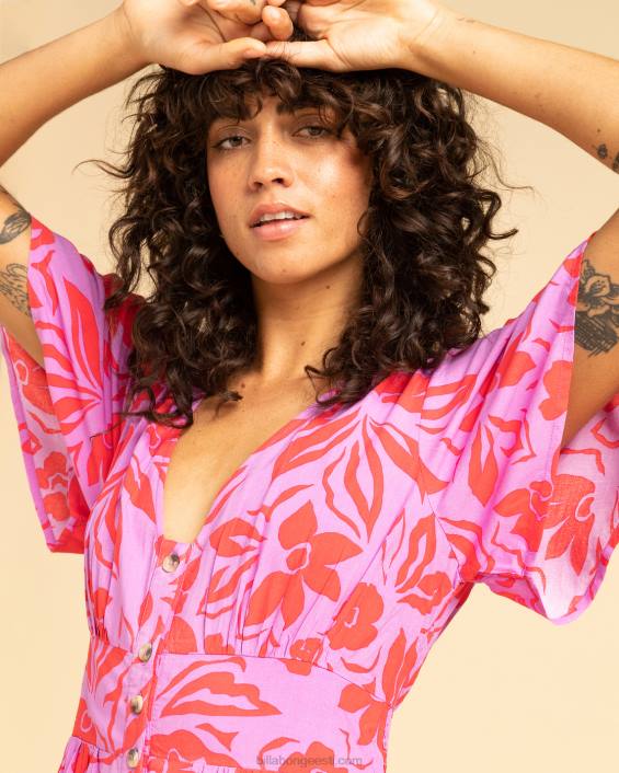 lilleline unistuste midikleit naised särav orhidee D28T1940 Billabong