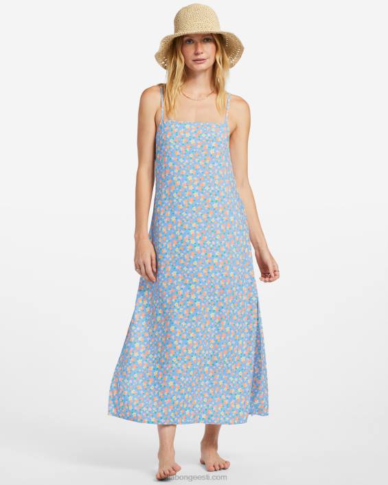 nädalavahetuse lainetega midi kleit naised suvine taevas D28T1829 Billabong