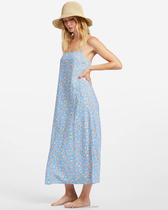nädalavahetuse lainetega midi kleit naised suvine taevas D28T1829 Billabong