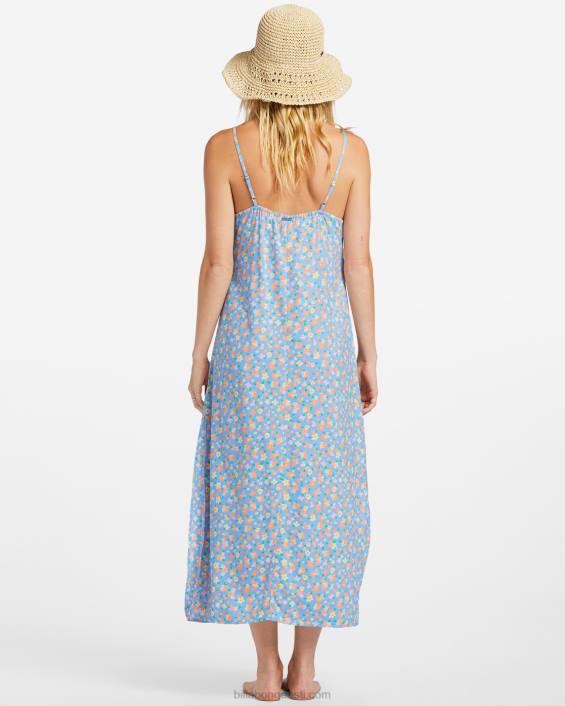 nädalavahetuse lainetega midi kleit naised suvine taevas D28T1829 Billabong