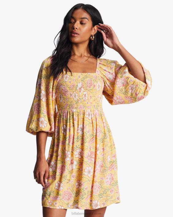 paradiisipäevade minikleit naised kuldne virsik D28T2149 Billabong