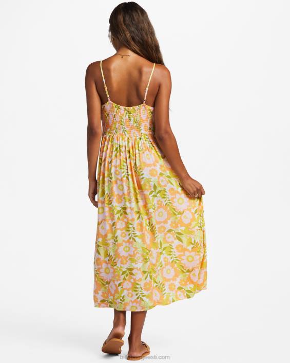 sinu beibe midi kleit naised apelsinikoor D28T1801 Billabong