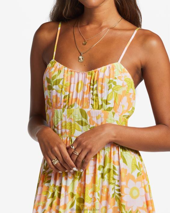 sinu beibe midi kleit naised apelsinikoor D28T1801 Billabong