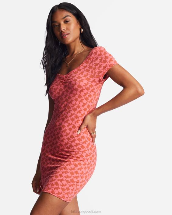 tüdruk päikeses bodycon kleit naised korallide purustamine D28T1962 Billabong