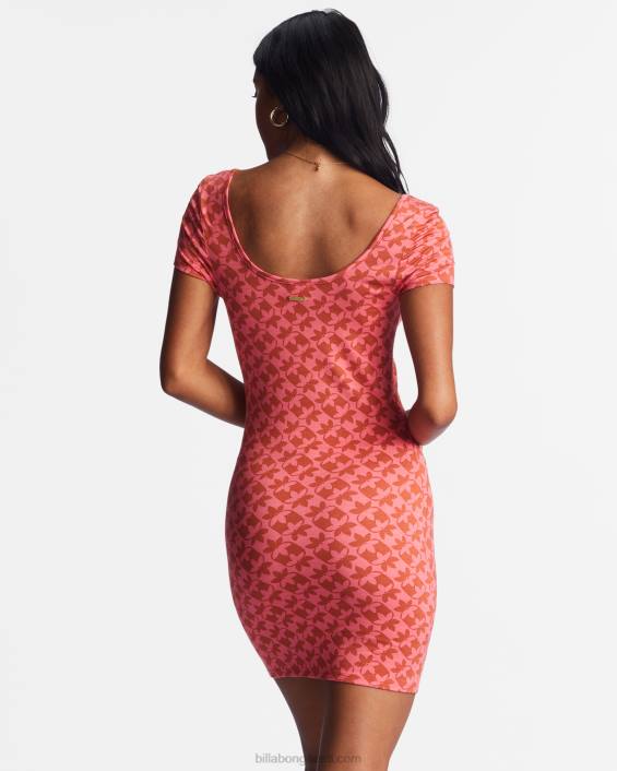 tüdruk päikeses bodycon kleit naised korallide purustamine D28T1962 Billabong
