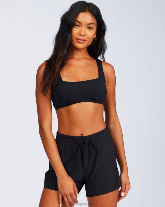 sol searcher 5 elastset vöökohaga lauapüksid naised must kivike D28T1358 Billabong