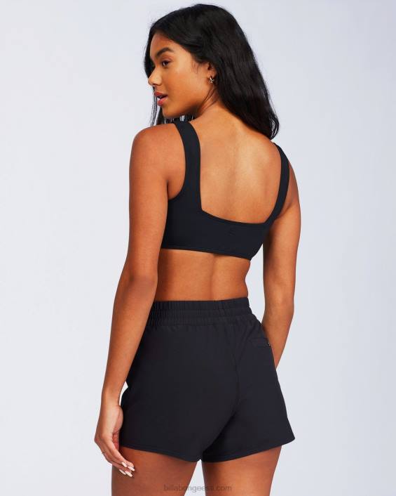 sol searcher 5 elastset vöökohaga lauapüksid naised must kivike D28T1358 Billabong