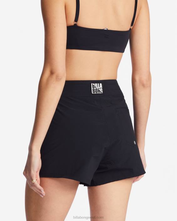 sol searcher fikseeritud vöökohaga lauapüksid naised must kivike D28T1669 Billabong