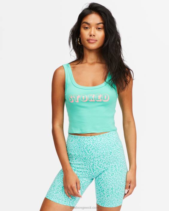 bikeri lühikesed püksid naised troopiline roheline D28T2318 Billabong