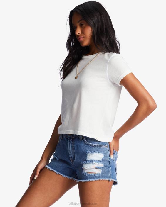 eemalduvad kulunud teksapüksid naised tume denim D28T2165 Billabong