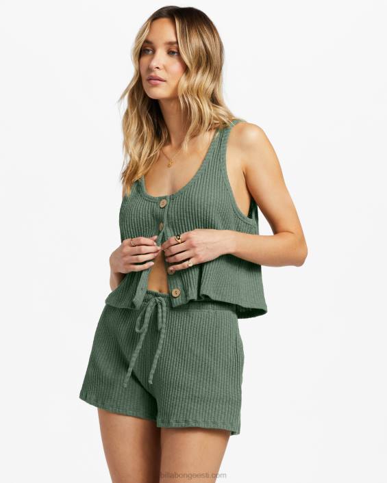 jätka elastsed lühikesed püksid naised luv armee D28T1791 Billabong