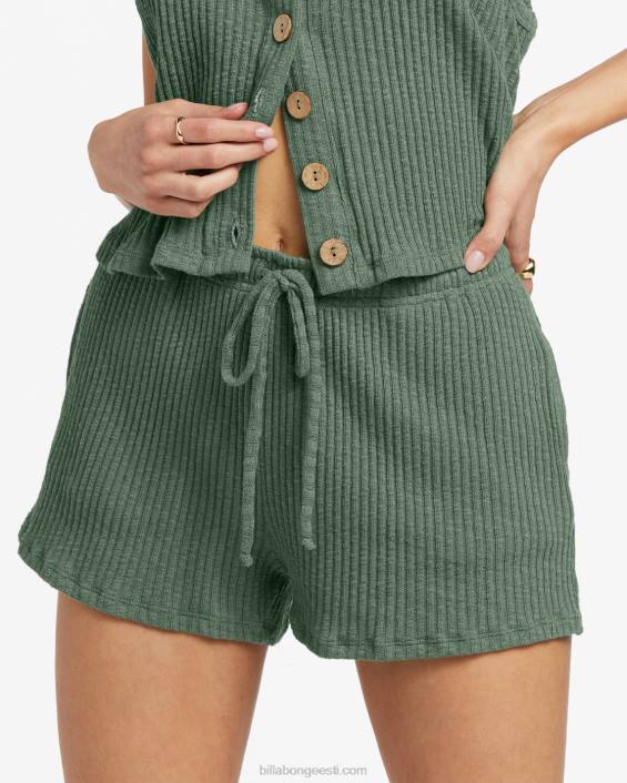 jätka elastsed lühikesed püksid naised luv armee D28T1791 Billabong