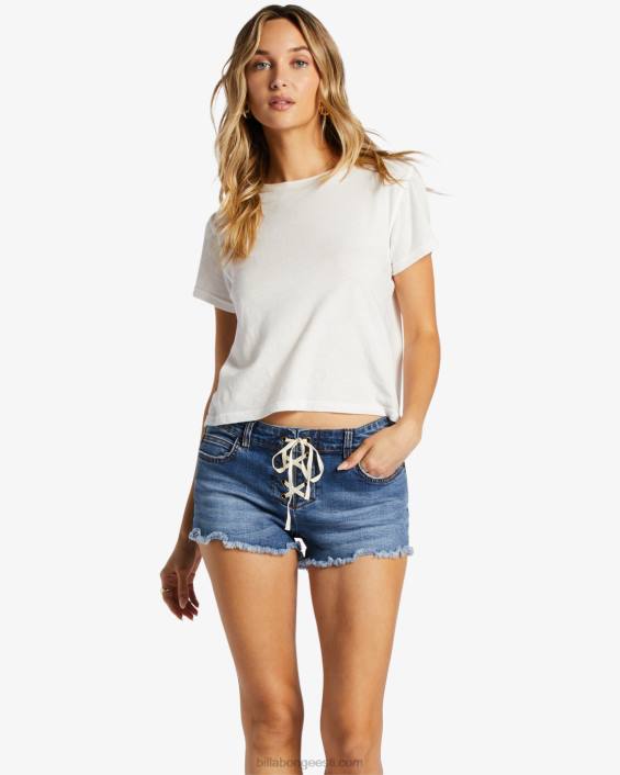 kerge südamega teksapüksid naised tume denim D28T1841 Billabong