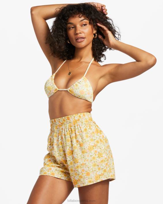 meeldib lounge elastne vöökohaga lühikesed püksid naised mitu D28T1811 Billabong