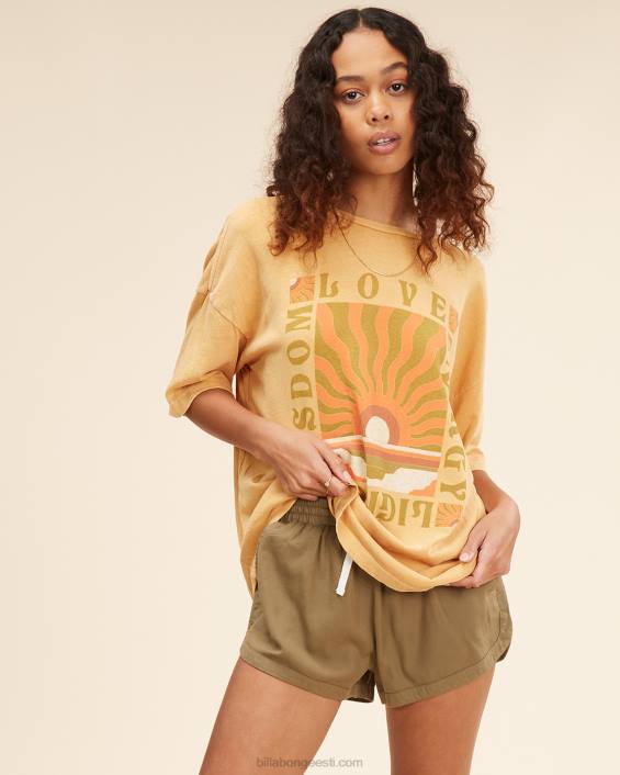 road trippin elastsed vöökohaga lühikesed püksid naised salvei D28T1927 Billabong