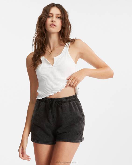 surf classic 3 dressipluusid naised maha must D28T2293 Billabong