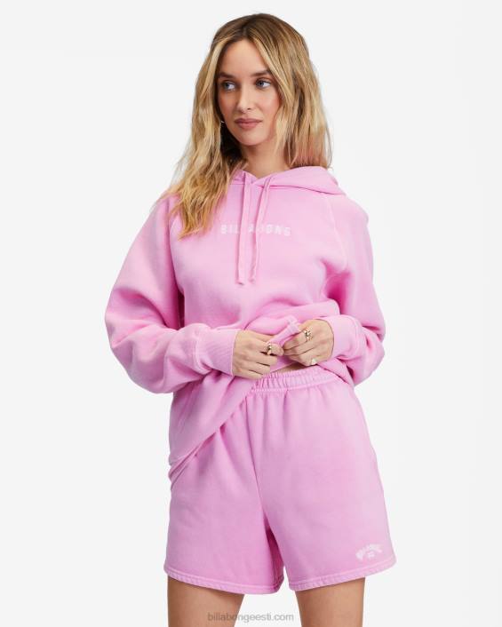 surf classic 5 kõrge vöökohaga dressipluusid naised paradiis roosa D28T2325 Billabong