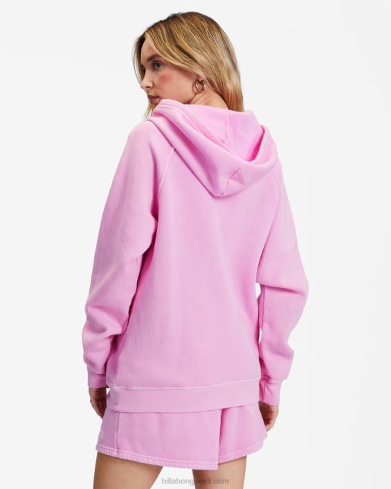 surf classic 5 kõrge vöökohaga dressipluusid naised paradiis roosa D28T2325 Billabong