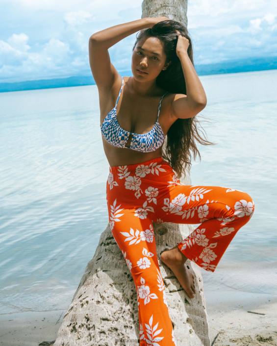 kõrgelt venivad kootud laienevad püksid naised punane aloha D28T1815 Billabong