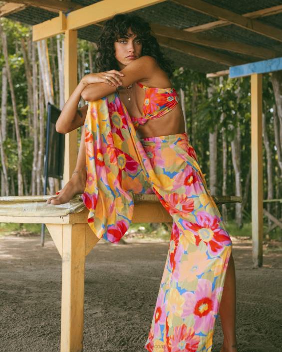 lõhestatud vaimuga lillelised püksid naised mitu D28T1822 Billabong