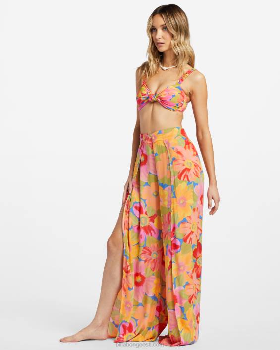 lõhestatud vaimuga lillelised püksid naised mitu D28T1822 Billabong