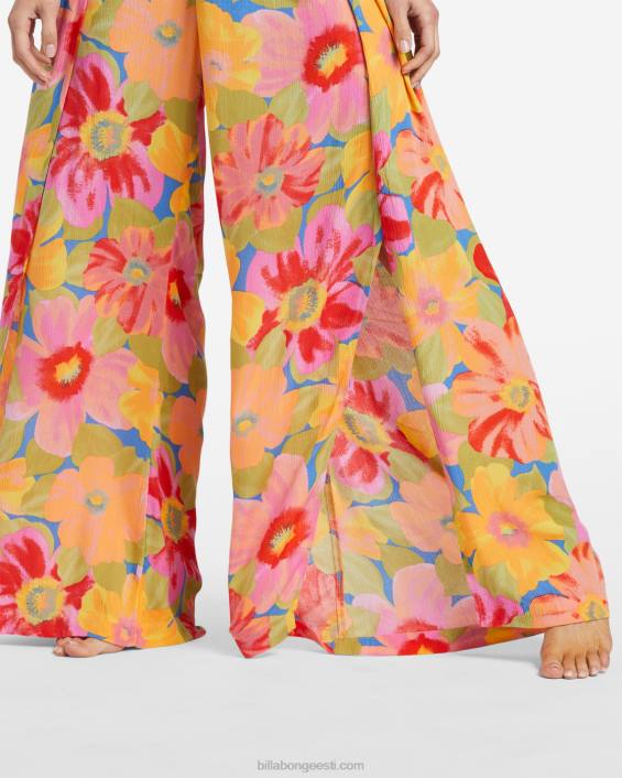 lõhestatud vaimuga lillelised püksid naised mitu D28T1822 Billabong