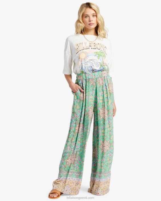 la mer laia säärega püksid naised roheline D28T1900 Billabong