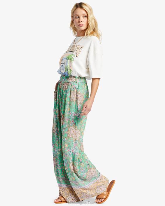 la mer laia säärega püksid naised roheline D28T1900 Billabong