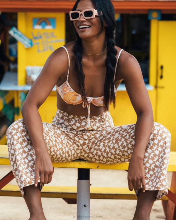 päikesekell kärbitud püksid naised pruun D28T1996 Billabong