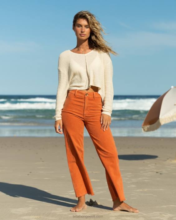 vabalangevad laia säärega püksid naised telliskivi D28T1966 Billabong