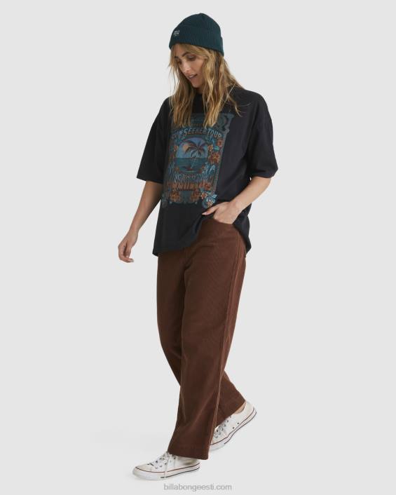 velvetist pükstel soon naised tume šokolaad D28T1880 Billabong