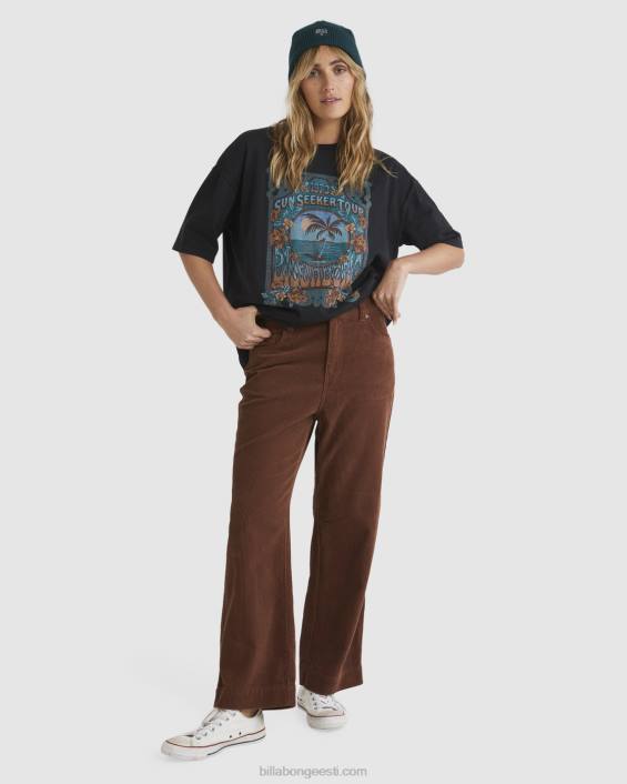 velvetist pükstel soon naised tume šokolaad D28T1880 Billabong