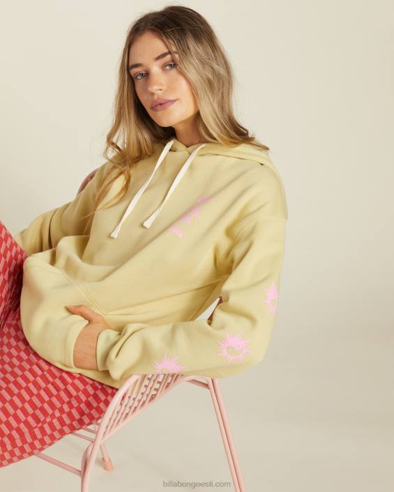 nagu ülal, nii allpool graafiline kapuuts naised pleekinud kaktus D28T2222 Billabong